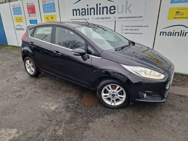 Ford Fiesta 1.25 Zetec Euro 6 SO17OCP Black #5