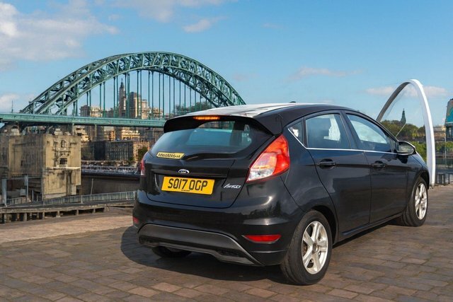 Ford Fiesta 1.25 Zetec Euro 6 SO17OCP Black #2