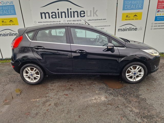 Ford Fiesta 1.25 Zetec Euro 6 SO17OCP Black #6
