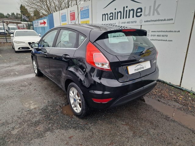 Ford Fiesta 1.25 Zetec Euro 6 SO17OCP Black #4