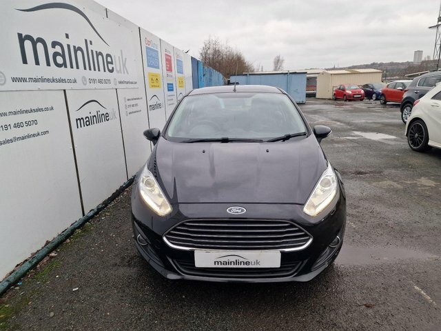 Ford Fiesta 1.25 Zetec Euro 6 SO17OCP Black #2