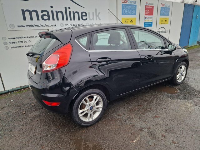 Ford Fiesta 1.25 Zetec Euro 6 SO17OCP Black #5
