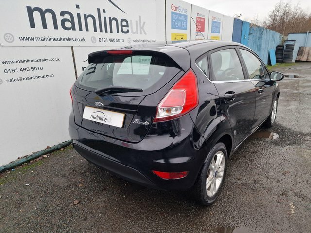 Ford Fiesta 1.25 Zetec Euro 6 SO17OCP Black #4