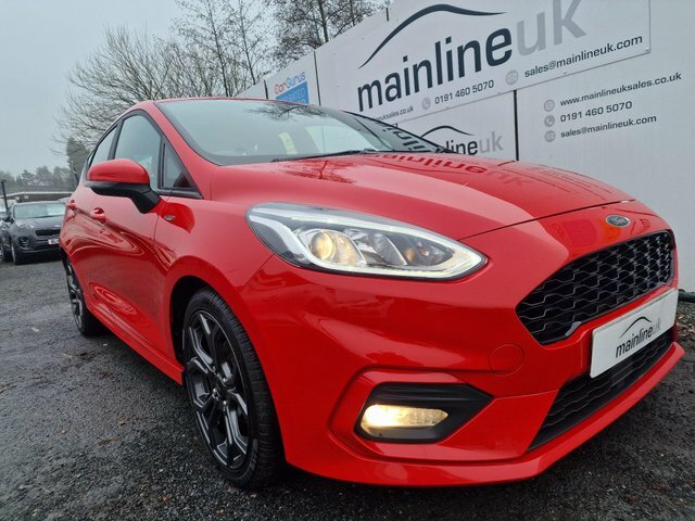 Ford Fiesta 1.0T Ecoboost St-line Euro 6 S S NA69OZS Red #6