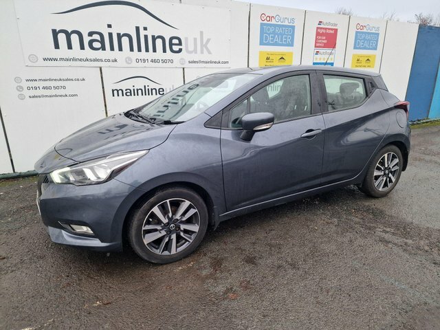 Nissan Micra 1.0 Ig Acenta Euro 6 SF19YEJ Grey #3