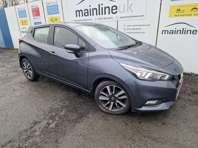 Nissan Micra 1.0 Ig Acenta Euro 6 SF19YEJ Grey #5