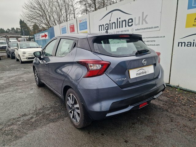Nissan Micra 1.0 Ig Acenta Euro 6 SF19YEJ Grey #4