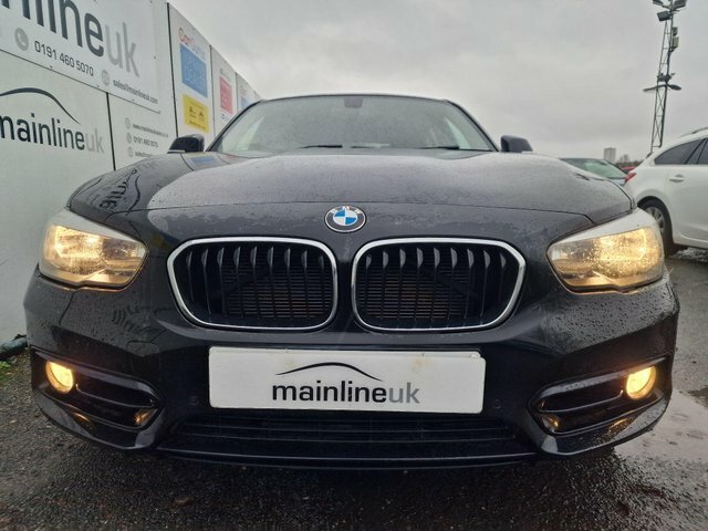 BMW 1 Series 2.0 118D Sport Euro 6 S S YA68NMF Black #2