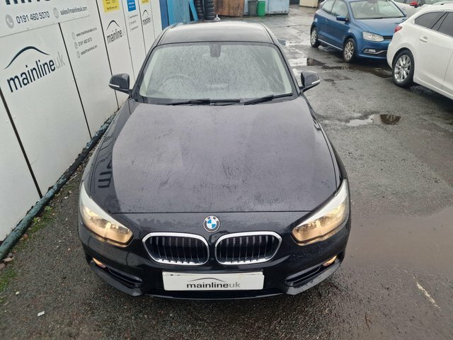 BMW 1 Series 2.0 118D Sport Euro 6 S S YA68NMF Black #2