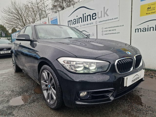 BMW 1 Series 2.0 118D Sport Euro 6 S S YA68NMF Black #6