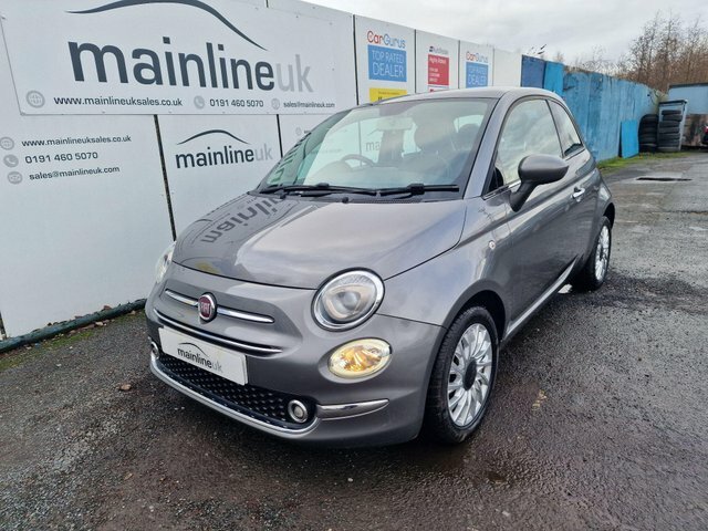 Fiat 500 1.2 Lounge Euro 6 S S WP67EHS Grey #2