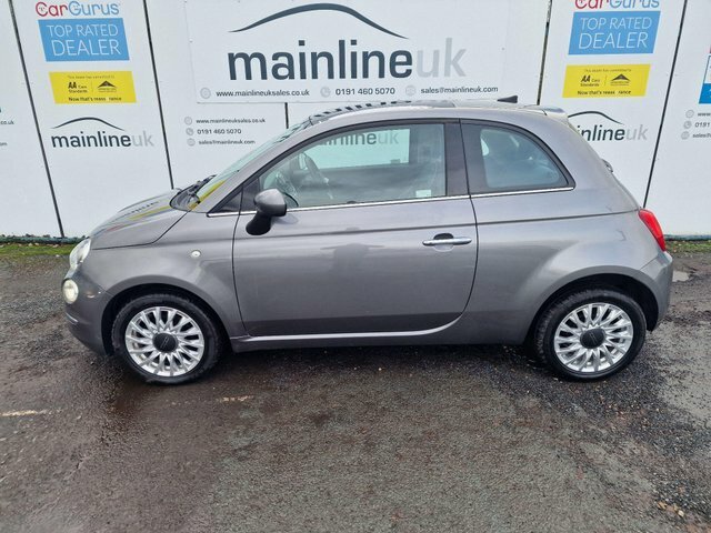 Fiat 500 1.2 Lounge Euro 6 S S WP67EHS Grey #4