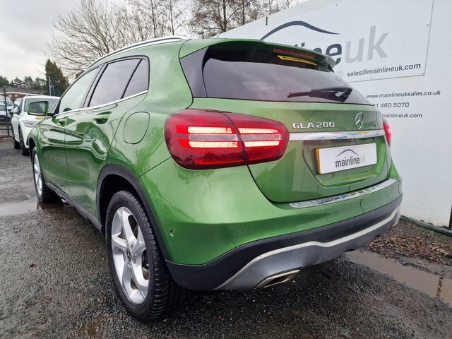 Mercedes-Benz GLA Class 1.6 Gla200 Sport Premium 7G-dct Euro 6 S S SN67VSL Green #4