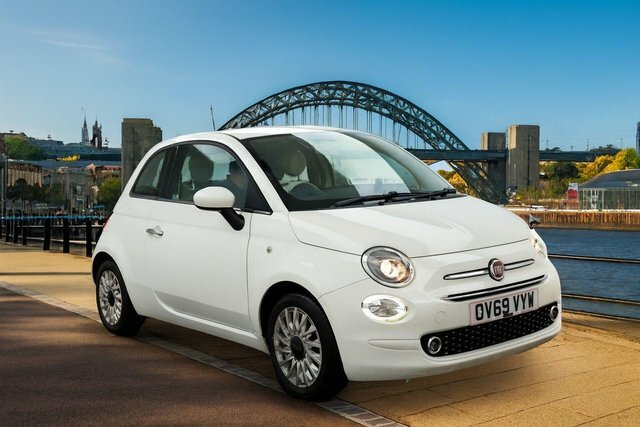 Fiat 500 1.2 Lounge Euro 6 S S White