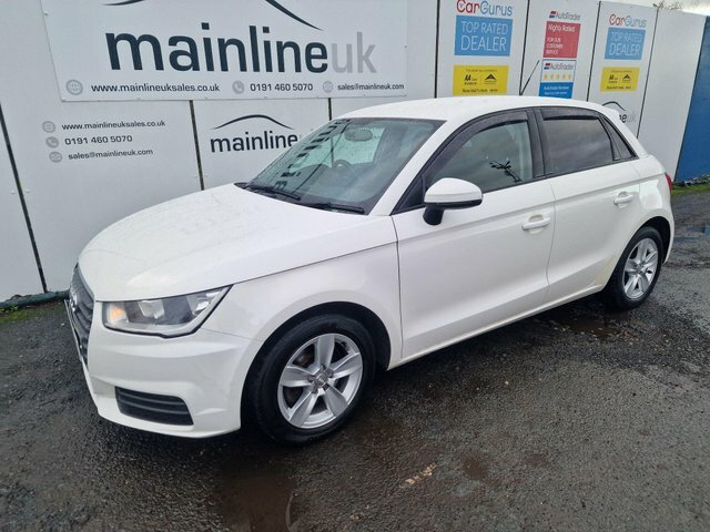 Audi A1 1.6 Tdi Se Sportback Euro 6 S S White #3
