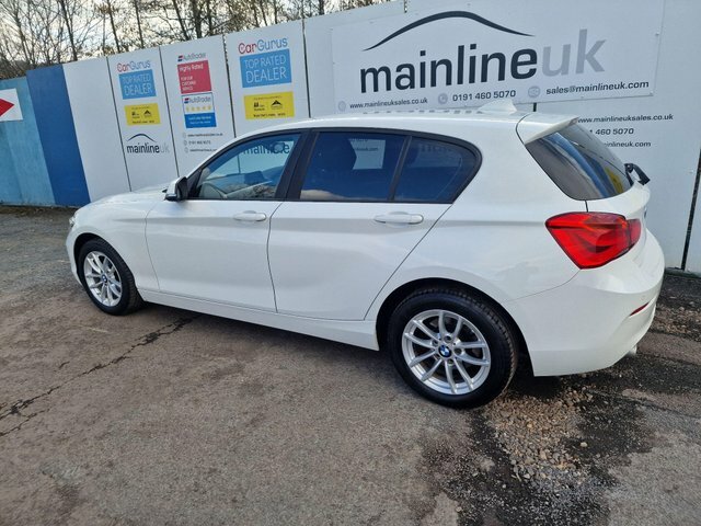 BMW 1 Series 1.5 116D Se Business Euro 6 S S YK68LBD White #4