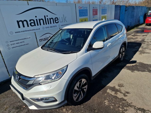 Honda Cr-V 1.6 I-dtec Sr 4Wd Euro 6 S S ND65VKP White #3