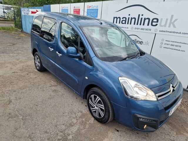 Citroen Berlingo 1.6 Bluehdi Feel Edition Multispace Mpv Etg6 Euro Blue