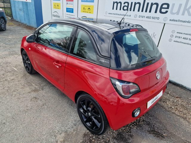 Vauxhall Adam 1.2I Ecoflex Energised Euro 6 S S SP18YBU Red #4