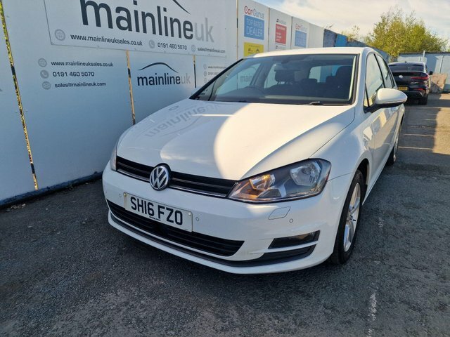Volkswagen Golf 1.4 Tsi Bluemotion Tech Match Edition Euro 6 S S SH16FZO White #2