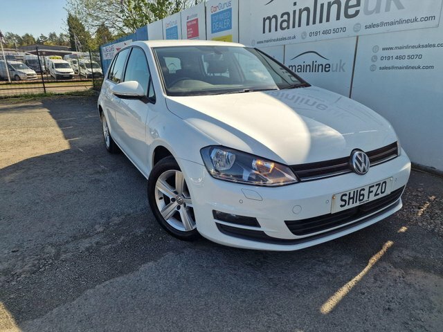 Volkswagen Golf 1.4 Tsi Bluemotion Tech Match Edition Euro 6 S S SH16FZO White #6