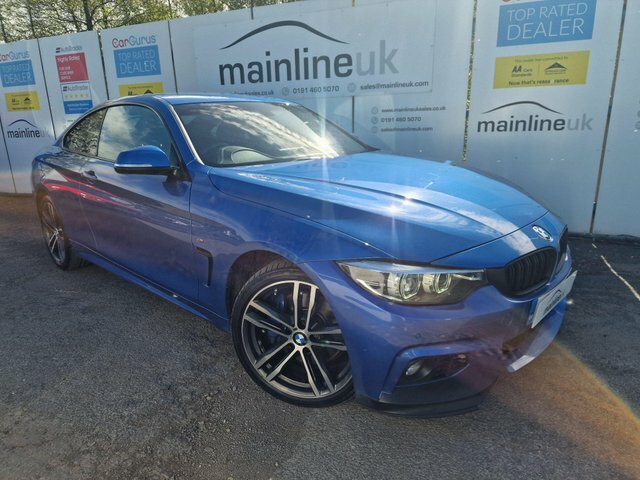 BMW 4 Series 2.0 420D M Sport Xdrive Euro 6 S S Blue