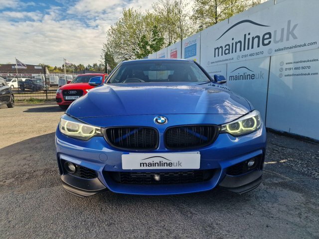BMW 4 Series 2.0 420D M Sport Xdrive Euro 6 S S MJ67WWP Blue #6
