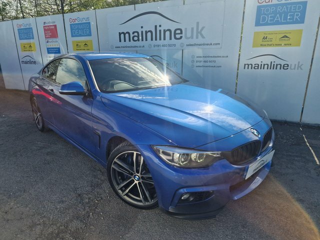 BMW 4 Series 2.0 420D M Sport Xdrive Euro 6 S S MJ67WWP Blue #4