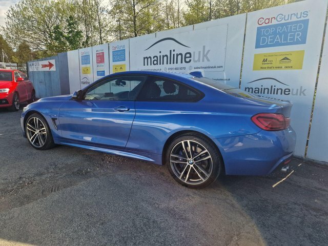 BMW 4 Series 2.0 420D M Sport Xdrive Euro 6 S S MJ67WWP Blue #3