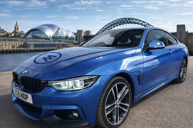 BMW 4 Series 2.0 420D M Sport Xdrive Euro 6 S S MJ67WWP Blue #2