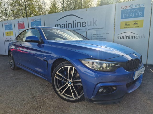 BMW 4 Series 2.0 420D M Sport Xdrive Euro 6 S S MJ67WWP Blue #5