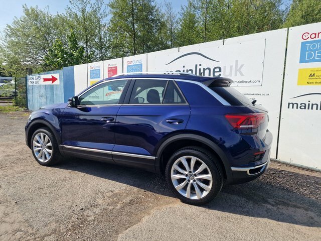 Volkswagen T-Roc 1.6 Tdi Sel Euro 6 S S NA68FMC Blue #3