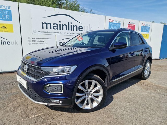 Volkswagen T-Roc 1.6 Tdi Sel Euro 6 S S NA68FMC Blue #2