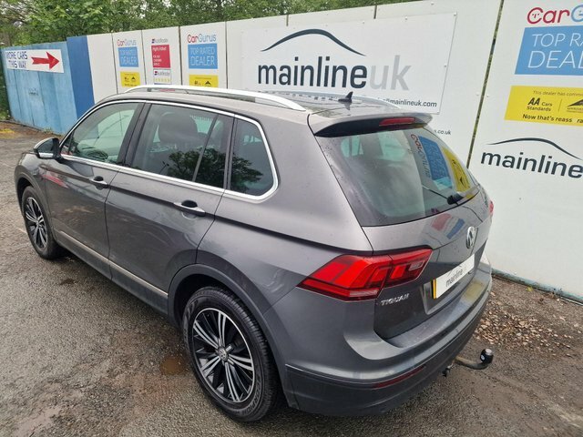 Volkswagen Tiguan 2.0 Tdi Bluemotion Tech Se 4Motion Euro 6 S S SY66LVS Grey #4