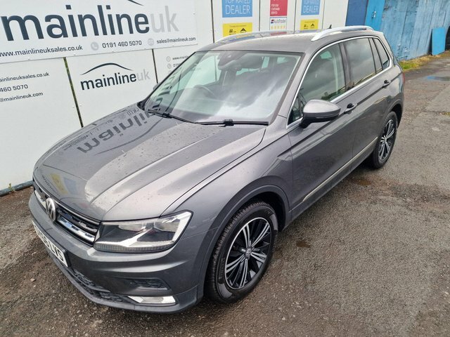 Volkswagen Tiguan 2.0 Tdi Bluemotion Tech Se 4Motion Euro 6 S S SY66LVS Grey #3