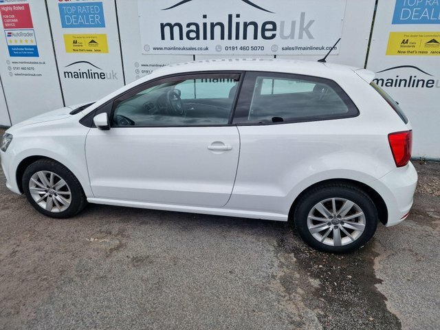 Volkswagen Polo 1.2 Tsi Bluemotion Tech Se Euro 6 S S SJ65VYU White #4