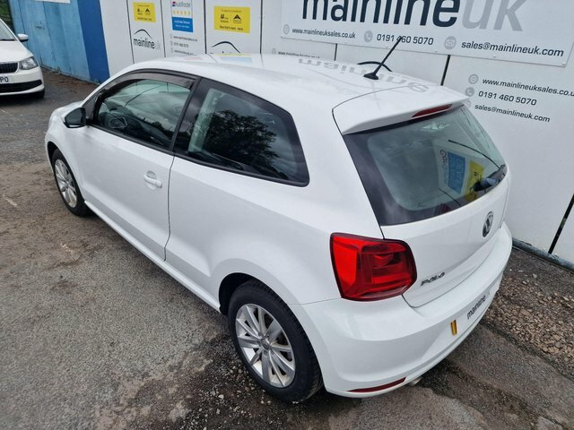 Volkswagen Polo 1.2 Tsi Bluemotion Tech Se Euro 6 S S SJ65VYU White #3