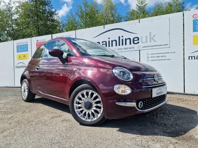 Fiat 500 1.2 Lounge Euro 6 S S AU16VRE Red #6