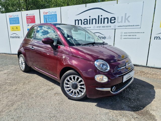 Fiat 500 1.2 Lounge Euro 6 S S AU16VRE Red #5