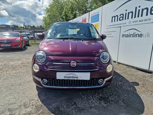Fiat 500 1.2 Lounge Euro 6 S S AU16VRE Red #2