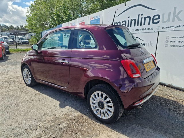Fiat 500 1.2 Lounge Euro 6 S S AU16VRE Red #4