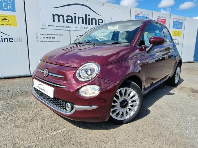 Fiat 500 1.2 Lounge Euro 6 S S AU16VRE Red #3
