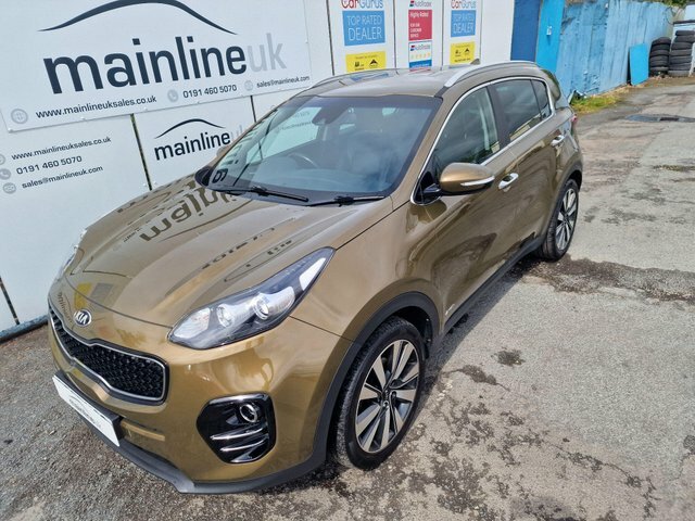Kia Sportage 2.0 Crdi Kx-3 Awd Euro 6 LF66UGG Green #3