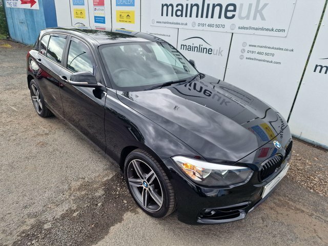 BMW 1 Series 1.5 116D Sport Euro 6 S S SK68ZDU Black #3