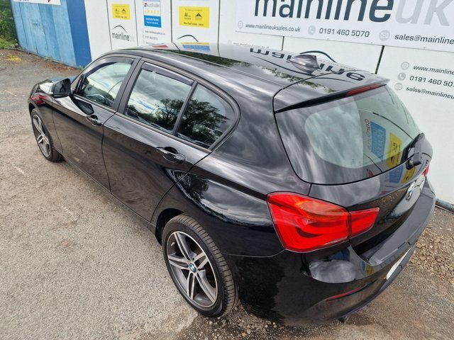 BMW 1 Series 1.5 116D Sport Euro 6 S S SK68ZDU Black #4