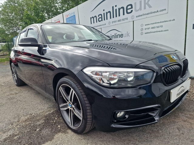 BMW 1 Series 1.5 116D Sport Euro 6 S S SK68ZDU Black #5