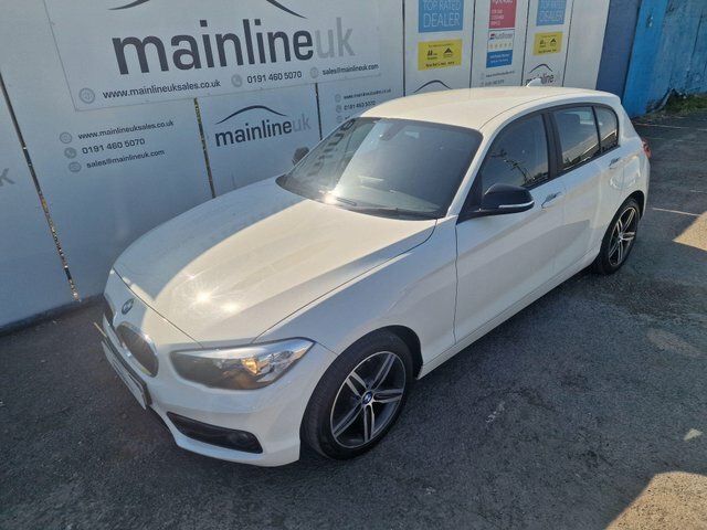BMW 1 Series 2.0 118D Sport Euro 6 S S SA67PDX White #3