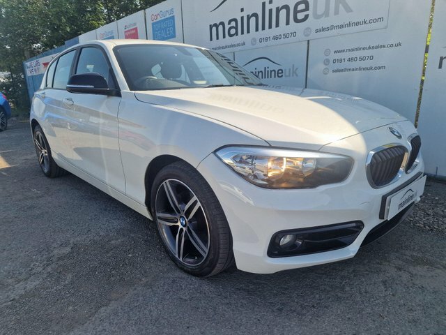 BMW 1 Series 2.0 118D Sport Euro 6 S S SA67PDX White #6