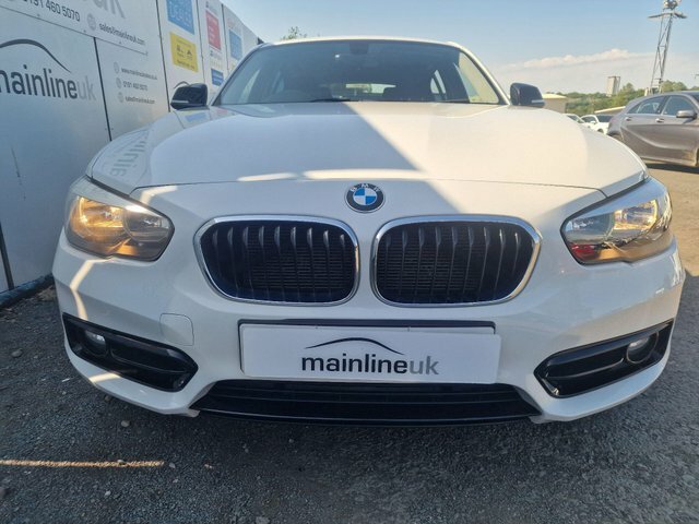 BMW 1 Series 2.0 118D Sport Euro 6 S S SA67PDX White #2