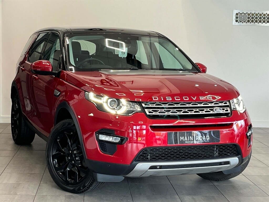 Land Rover Discovery Sport 2.0 Td4 Hse 4Wd Euro 6 Ss Red